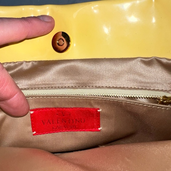 Valentino Yellow Patent Leather
Bow Tote - Picture 8 of 11